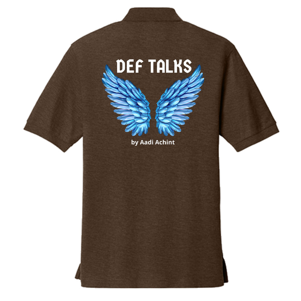 Def Talks By Aadi Polo T-Shirt