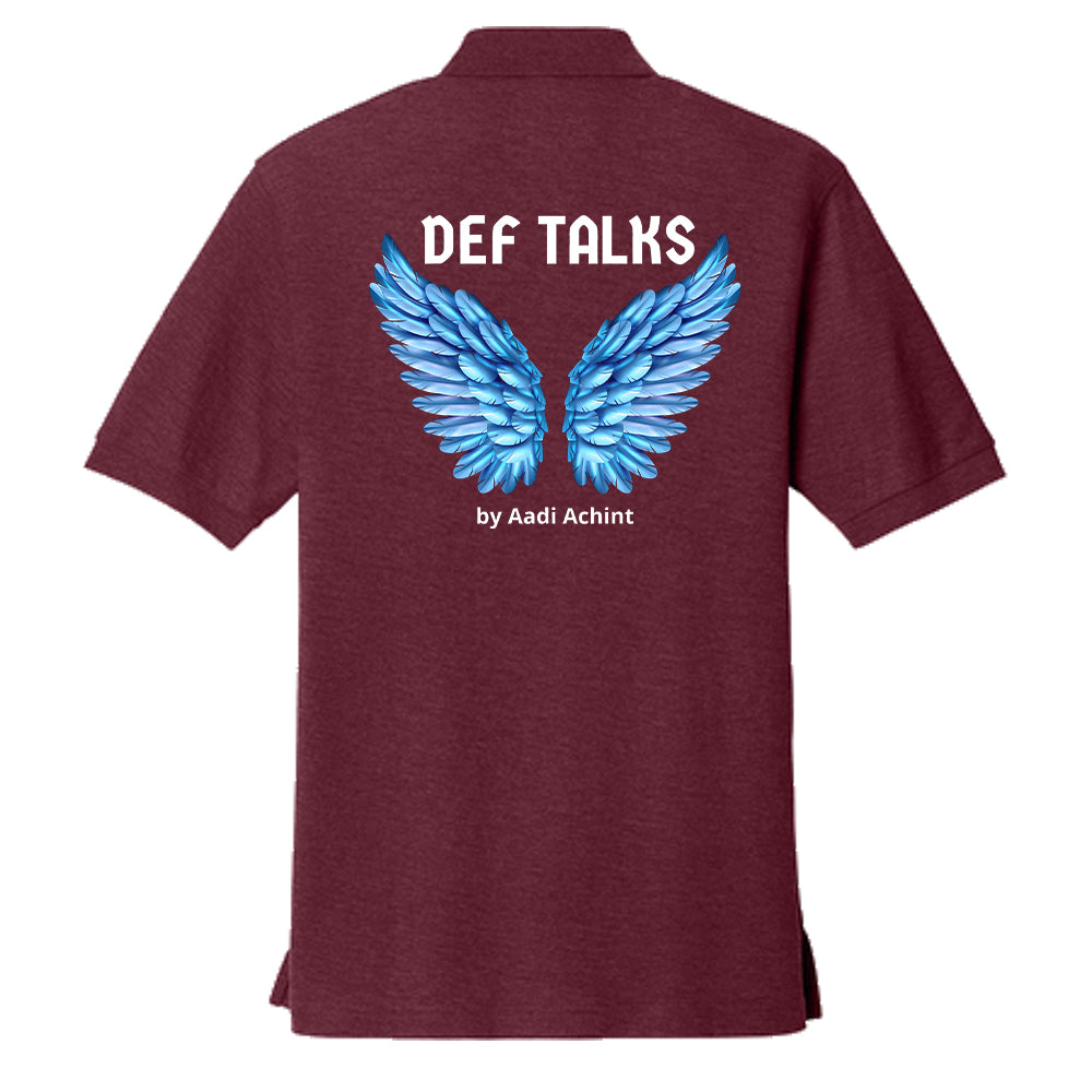 Def Talks By Aadi Polo T-Shirt