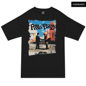 Pink Floyd - Handshake Oversized T-Shirt S / Black T-Shirts