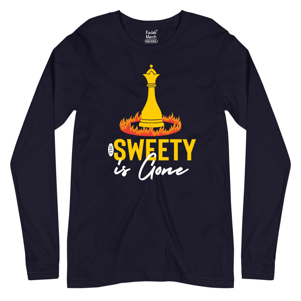 The Sweety is Gone on Fire Full Sleeves T-Shirt