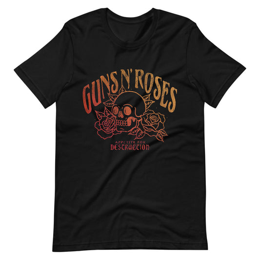 Guns N Roses - Appetite For Destruction Skull T-Shirt