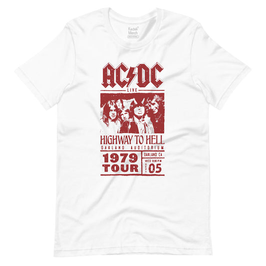 AC DC - Highway to Hell 79' Tour T-Shirt