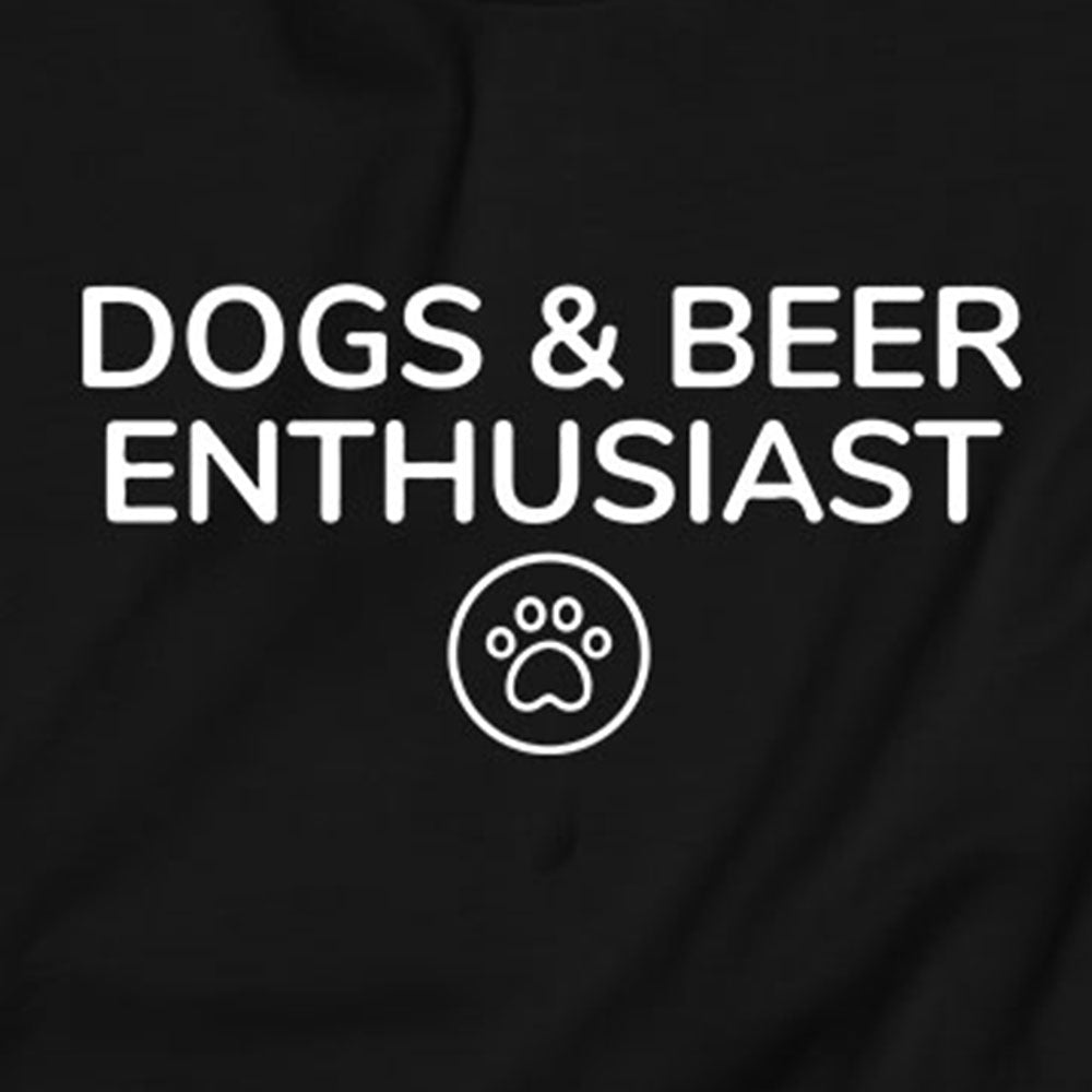 Dogs & Beer Enthusiast Sweatshirt