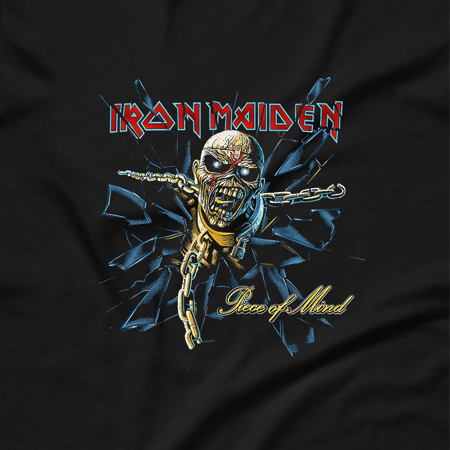 Iron Maiden - POM Shattered Glass T-Shirt