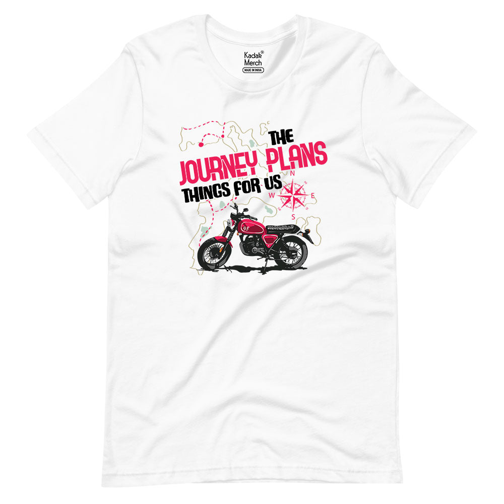 Backpackers | The journey plans things for us T-Shirt | Alright!