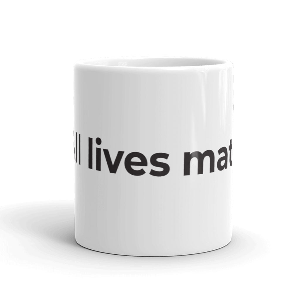 All Lives Matter Black Mug