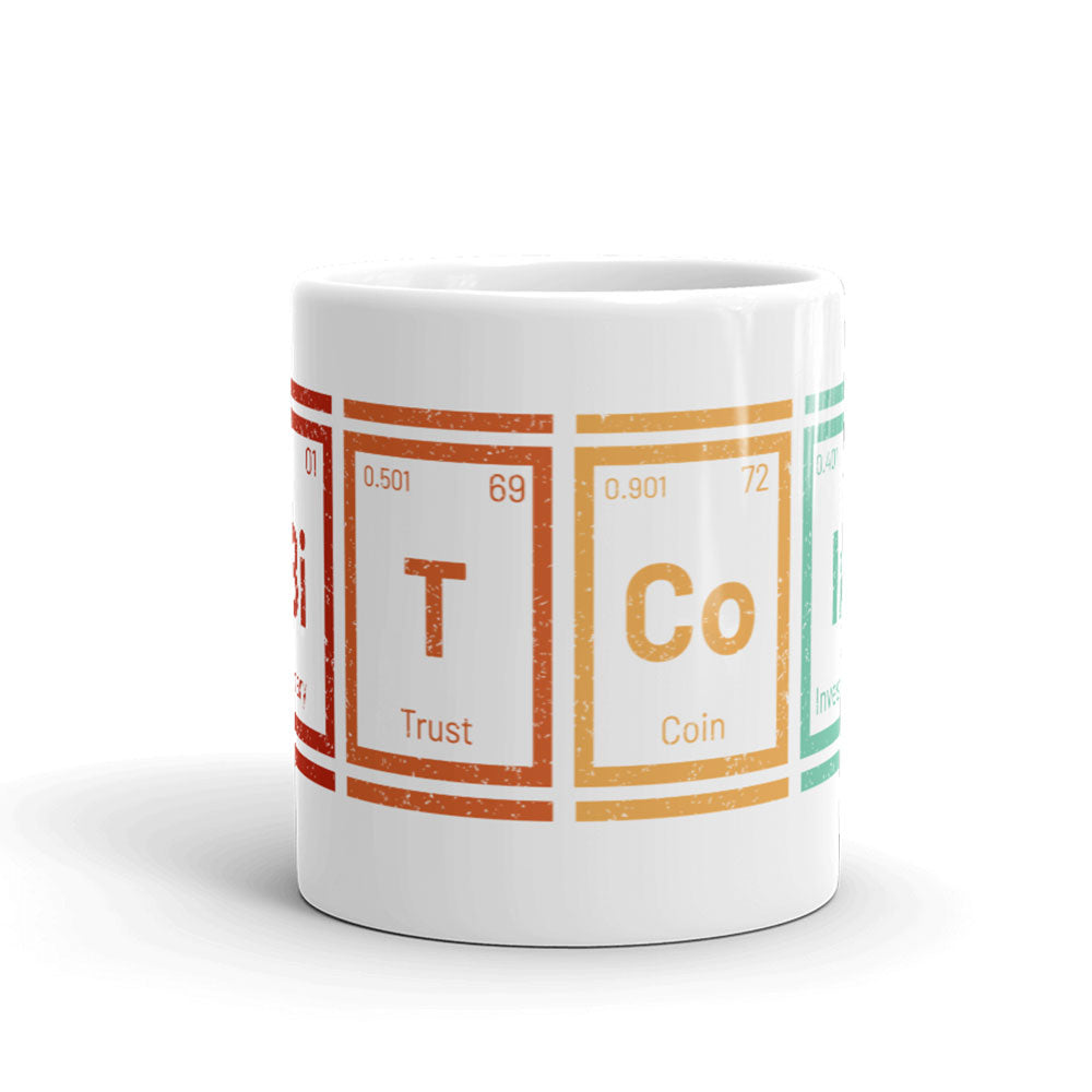 Bitcoin Periodic Table Mug