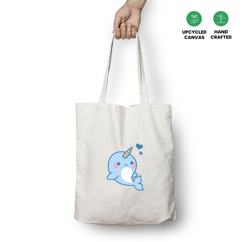 Narwal Kawaii Tote Bag