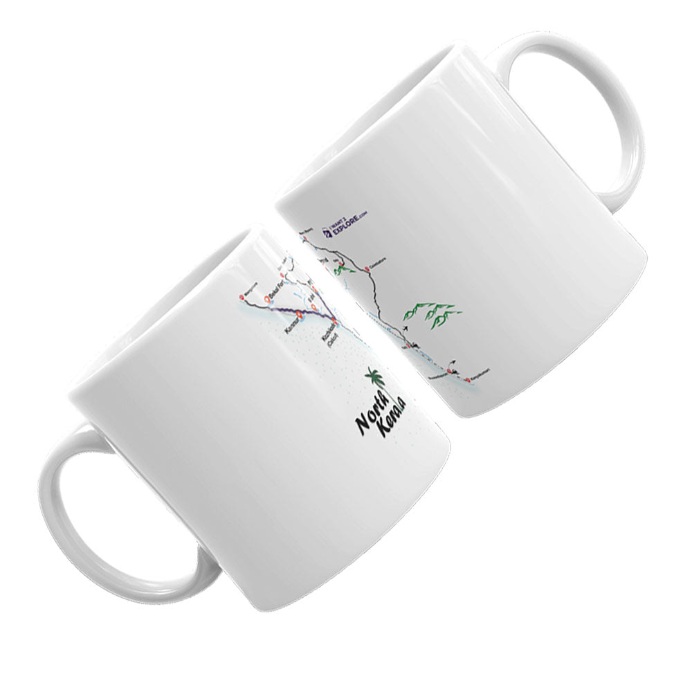 North Kerala Map Mug