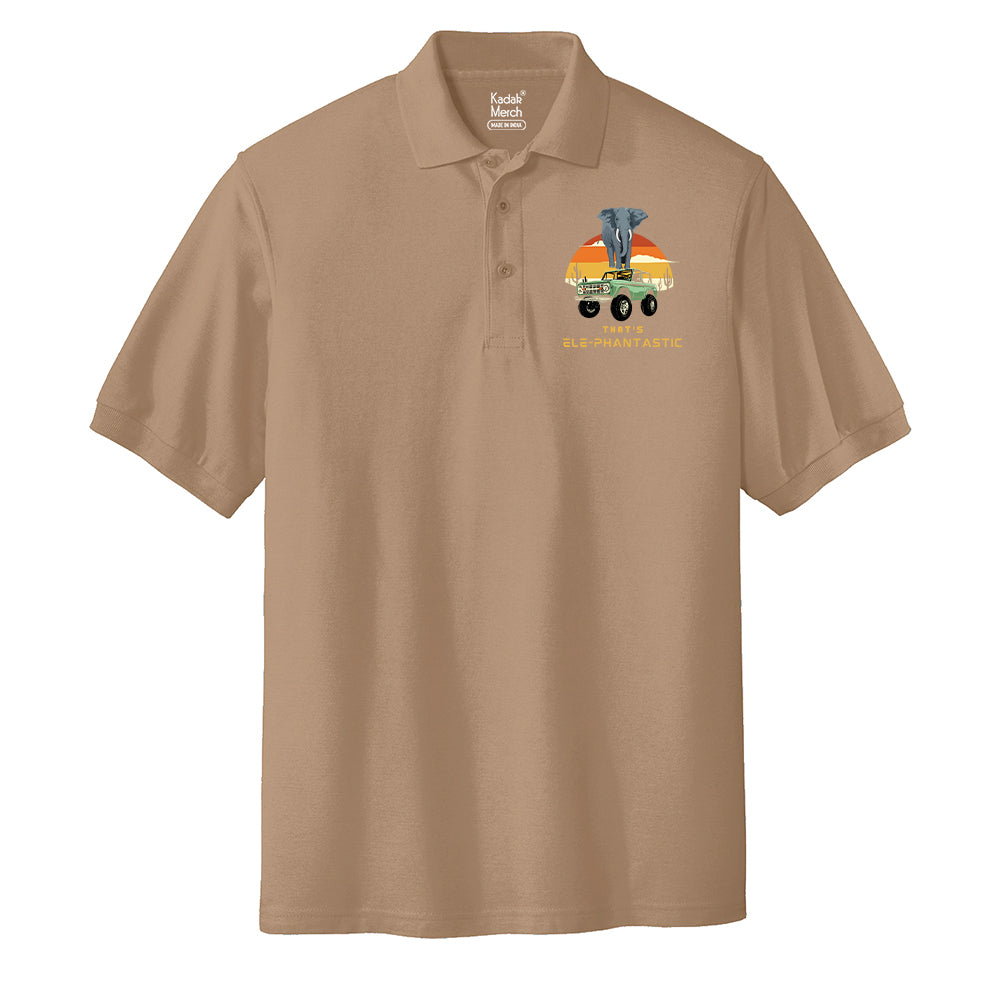 Ele-Phantastic Polo T-Shirt