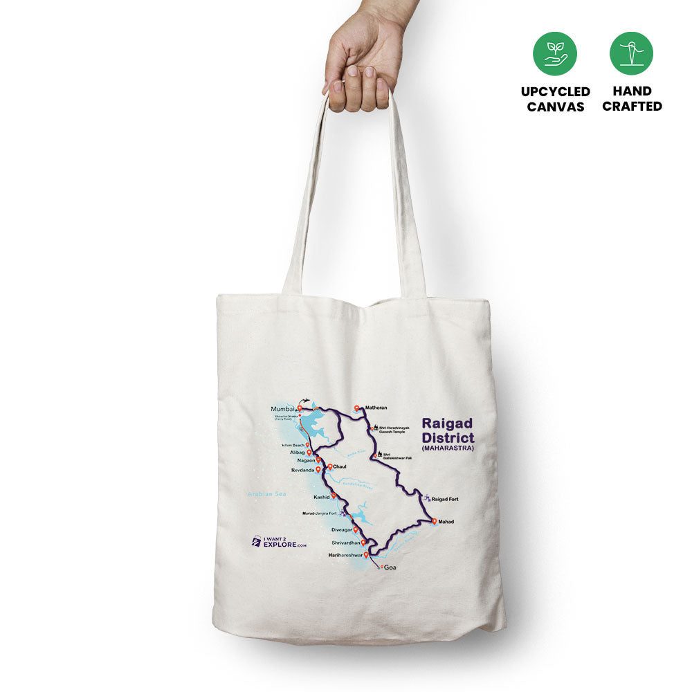 Raigad District, Maharashtra Tote Bag