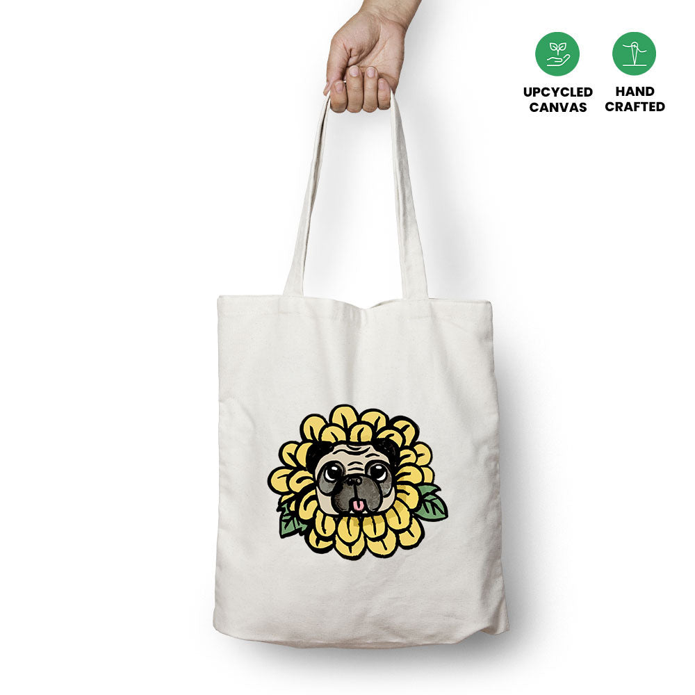 Pug store tote bag