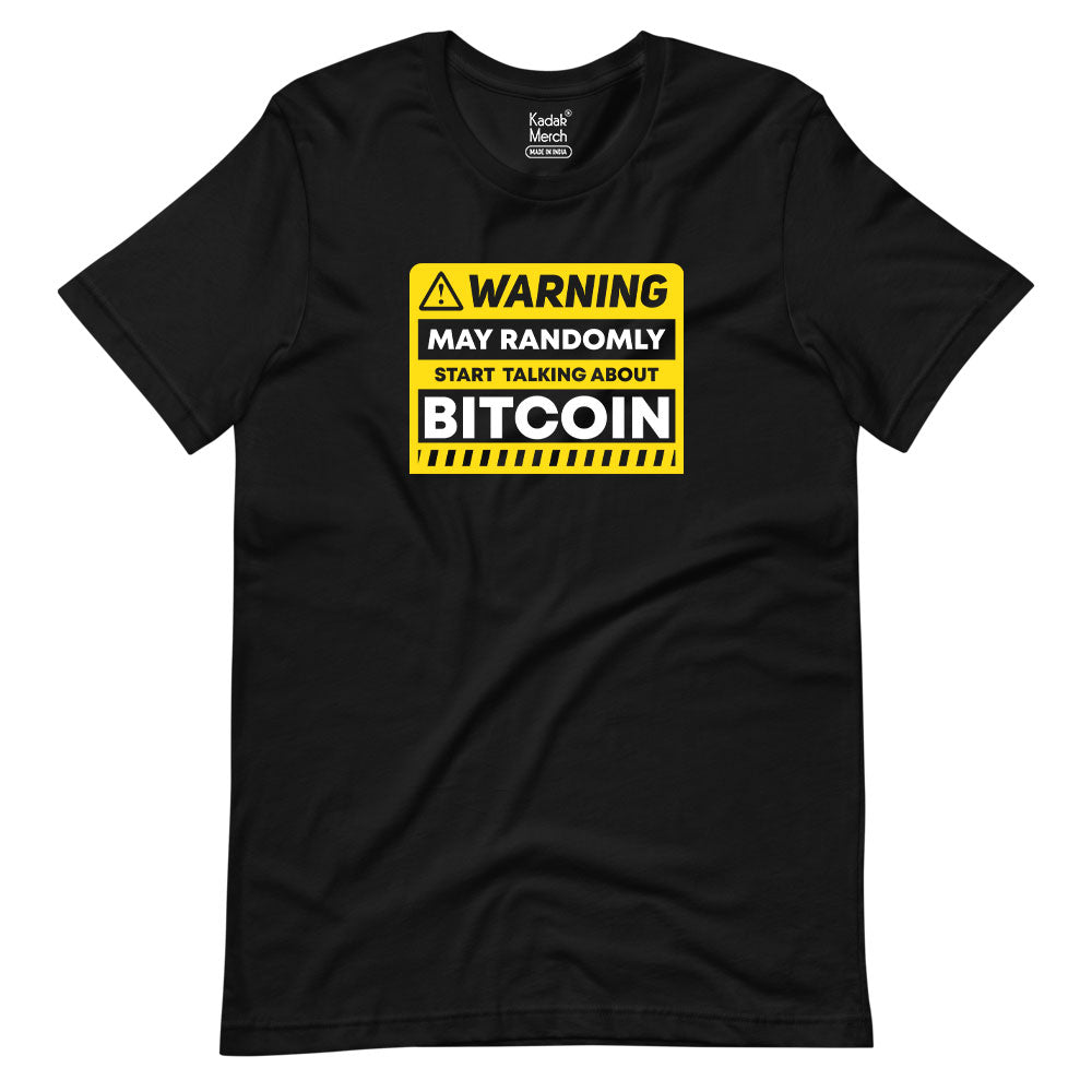 Bitcoin Warning T-Shirt