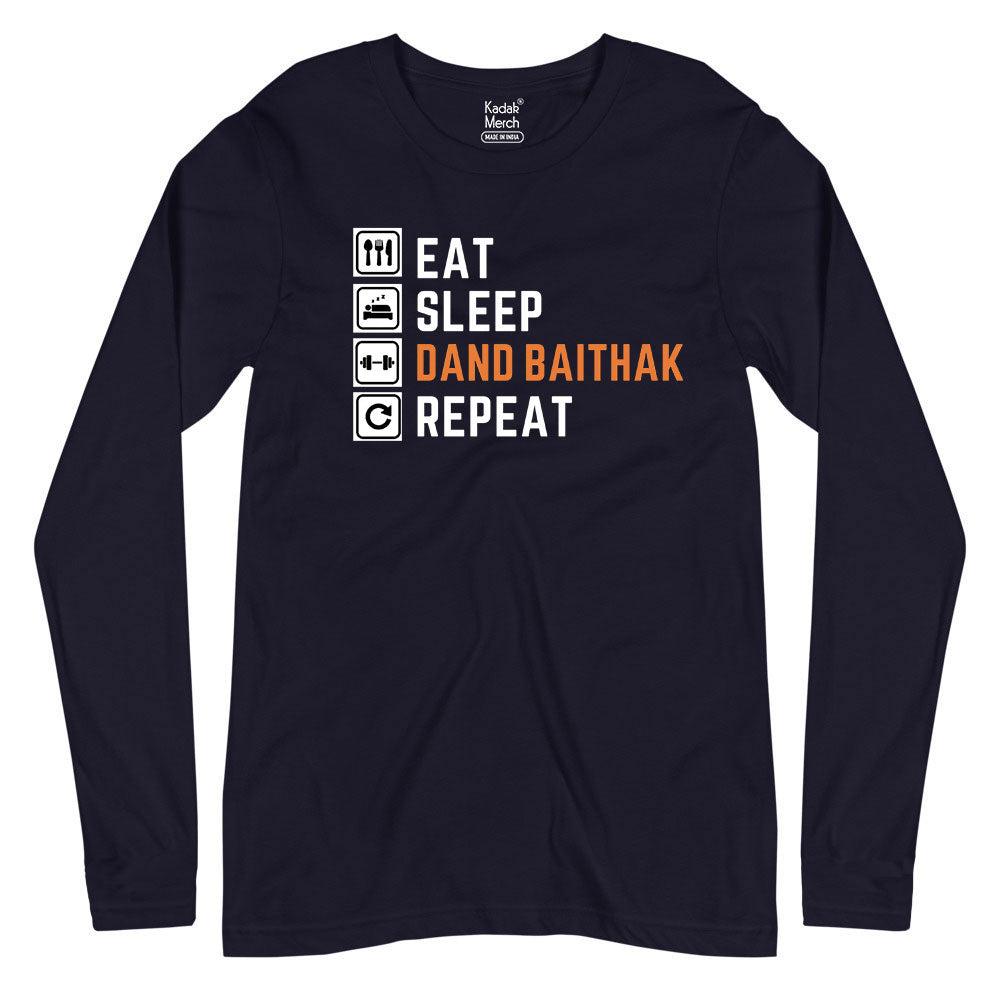 Dand Baithak Full Sleeves T-Shirt