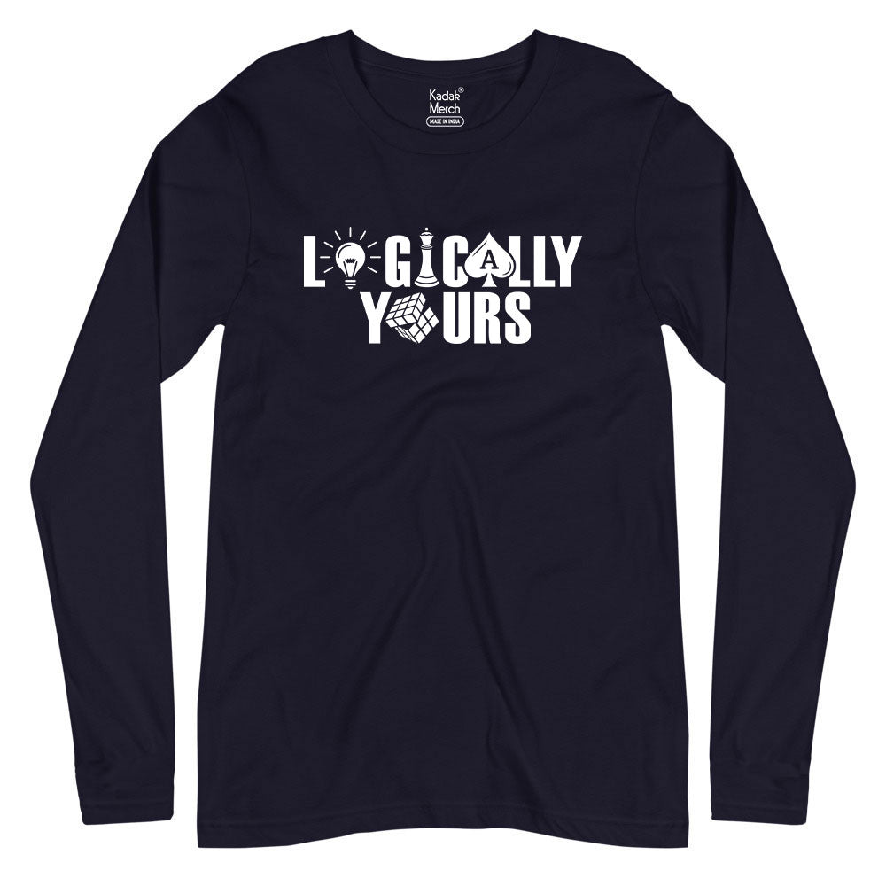 Logically Yours Full Sleeves T-Shirt