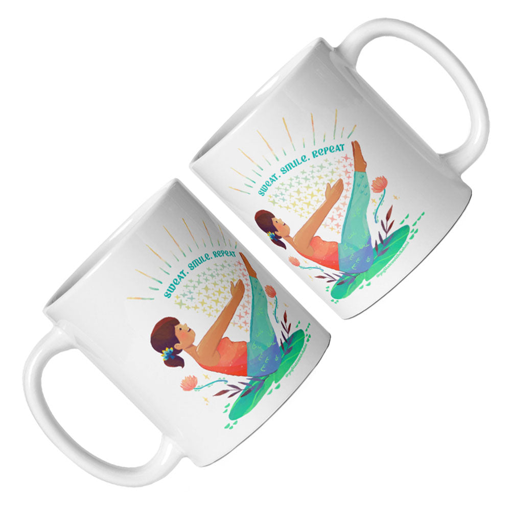 Sweat Smile Repeat Mug