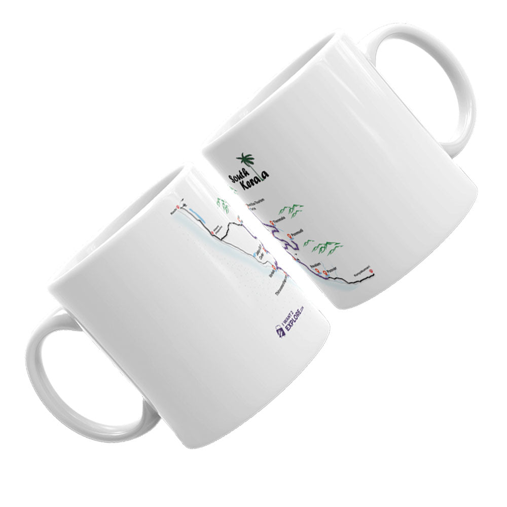 South Kerala Map Mug