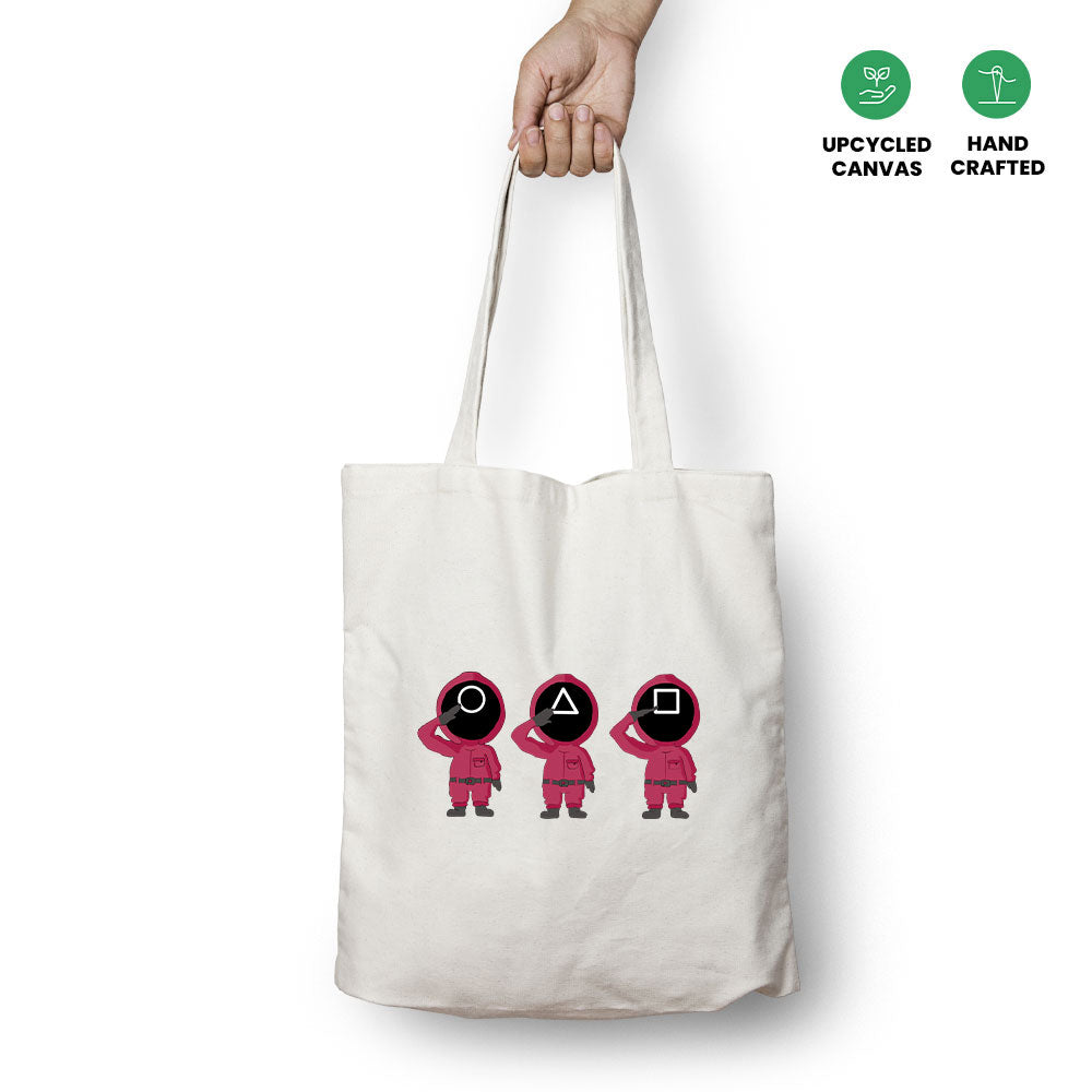 Squid Game Military Version Tote Bag