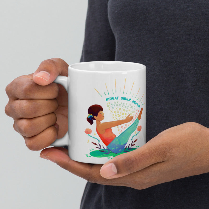 Sweat Smile Repeat Mug