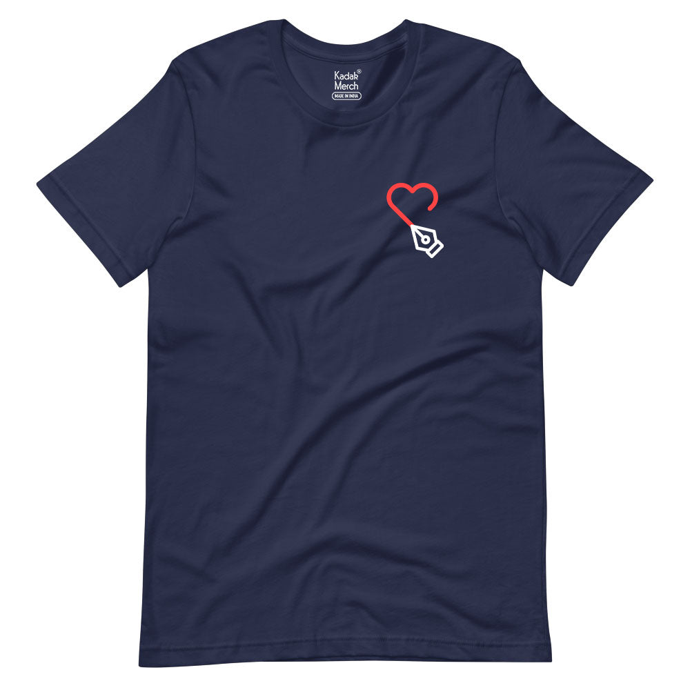 Design with your Heart Illustration T-Shirt