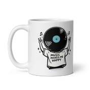 Music Makes Me Happy Mug