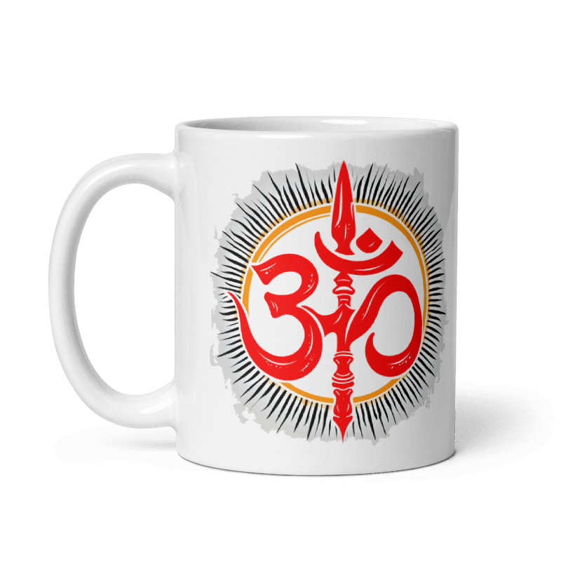 Watercolor Om Mug
