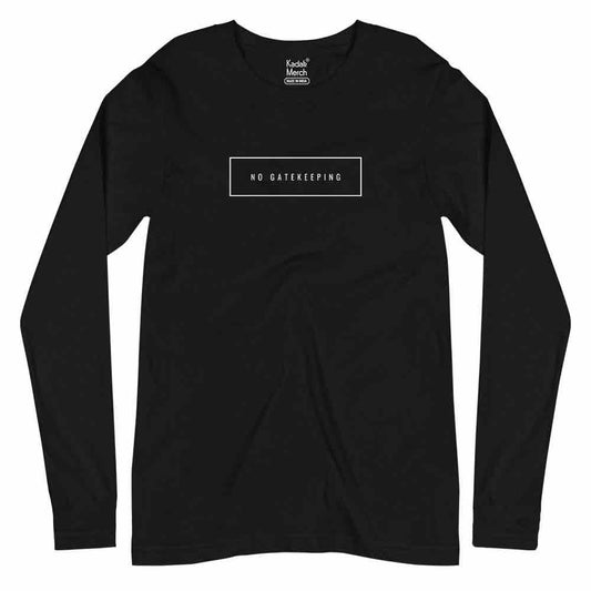 No Gatekeeping Full Sleeves T-Shirt