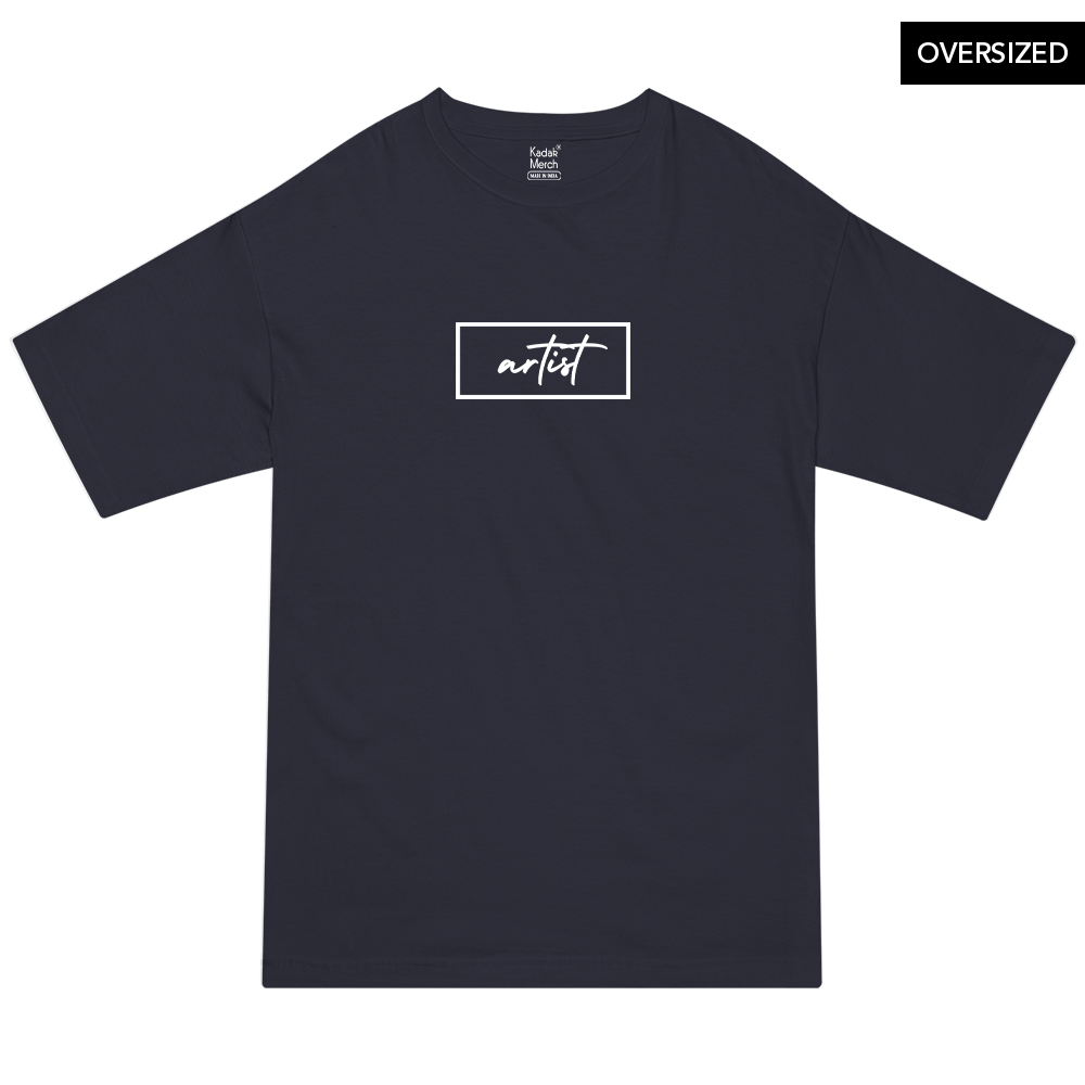 Artist Oversized T-Shirt S / Navy Blue T-Shirts