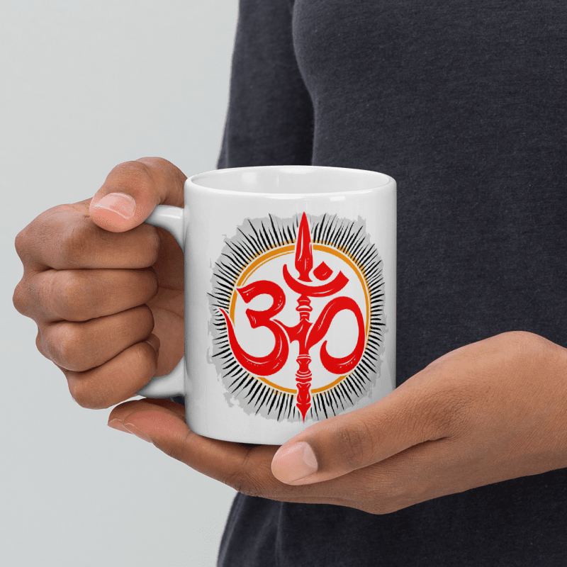 Watercolor Om Mug