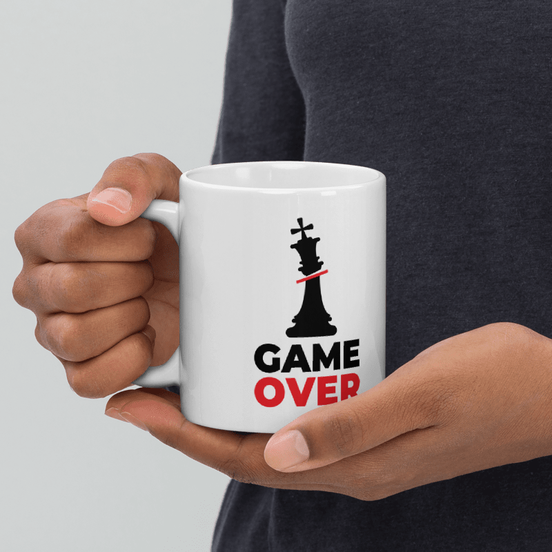 Chess Game Over Mug