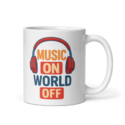 Music On World Off Mug