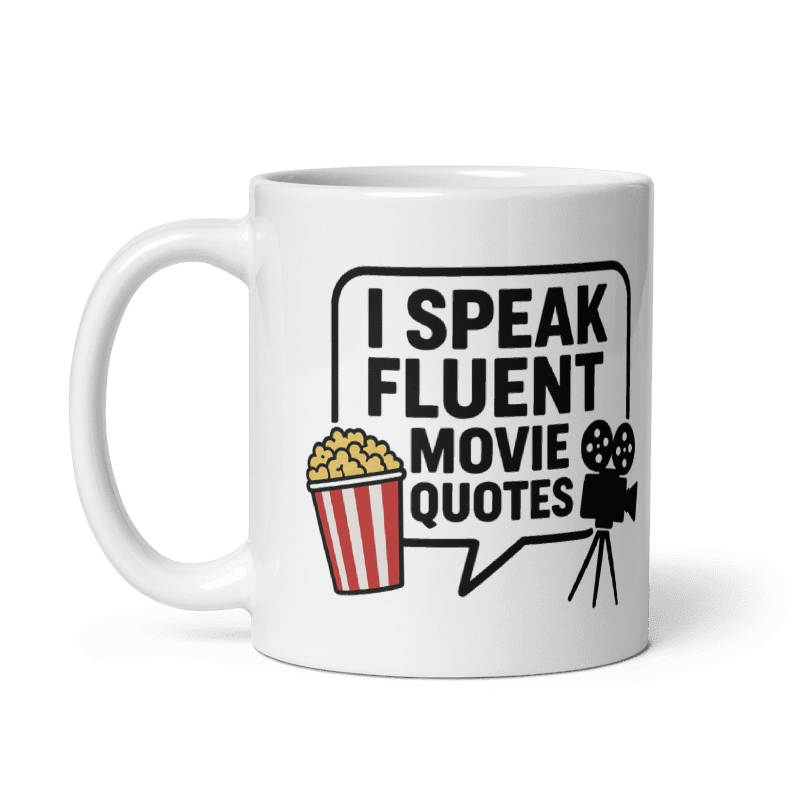 I Speak Fluent Movie Quotes Mug