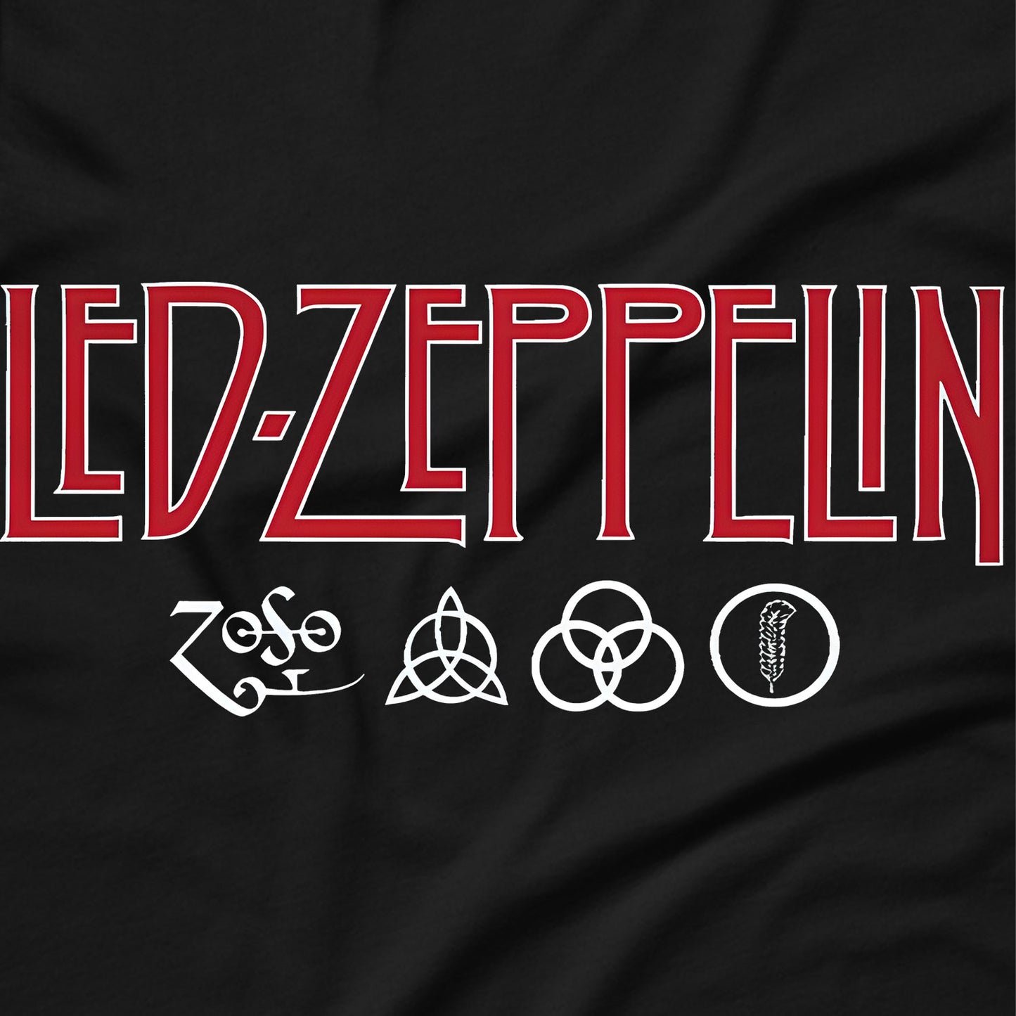 Led Zepplin - Logo and Symbols T-Shirt