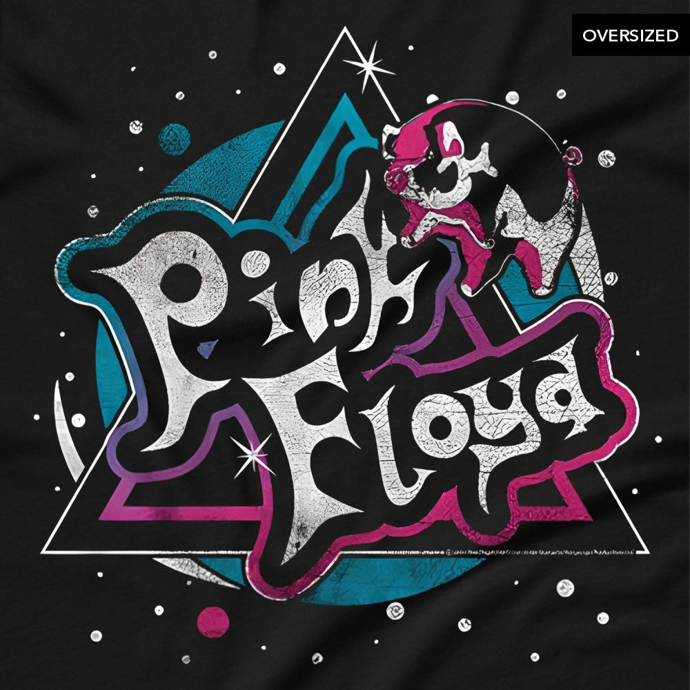 Pink Floyd - Flying Pig Oversized T-Shirt T-Shirts