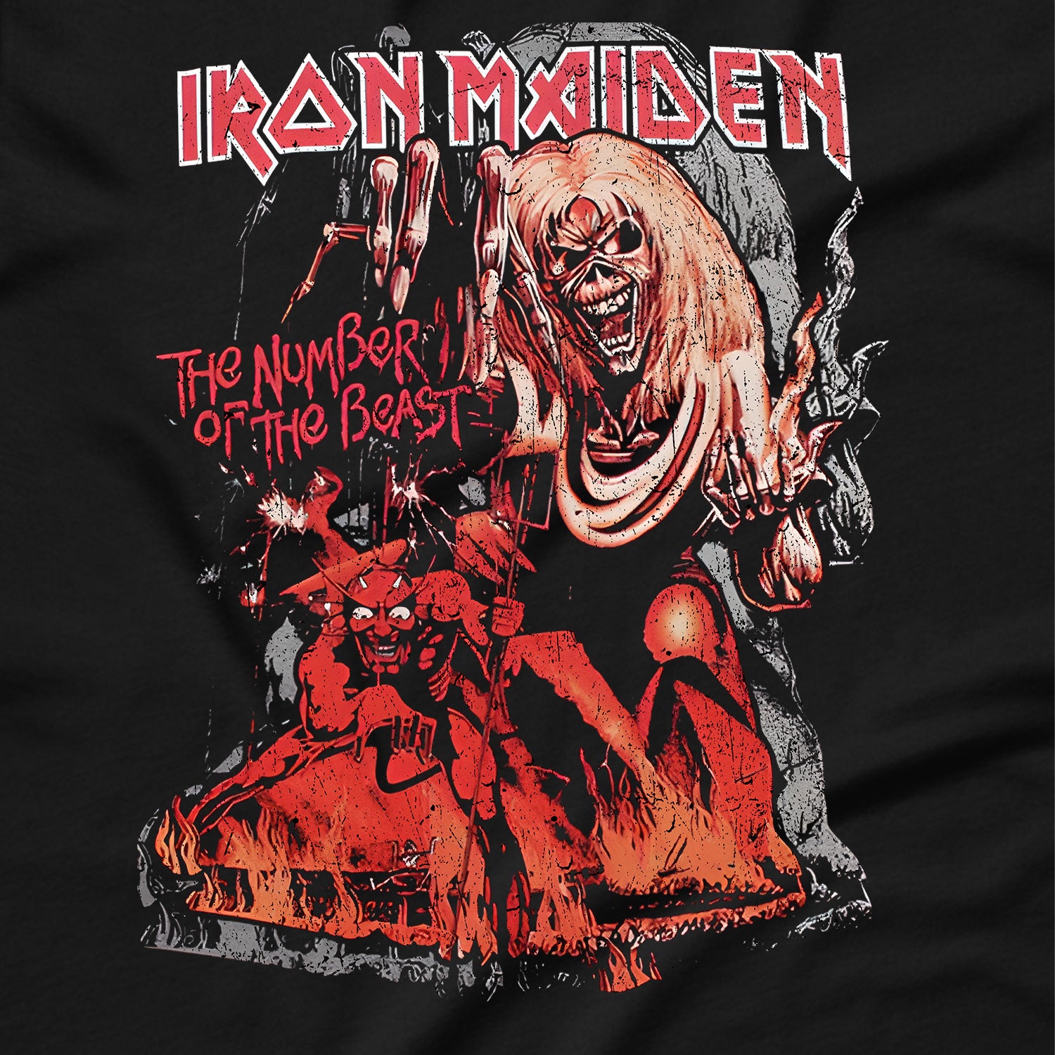 Iron Maiden - The Number of The Beast Oversized T-Shirt