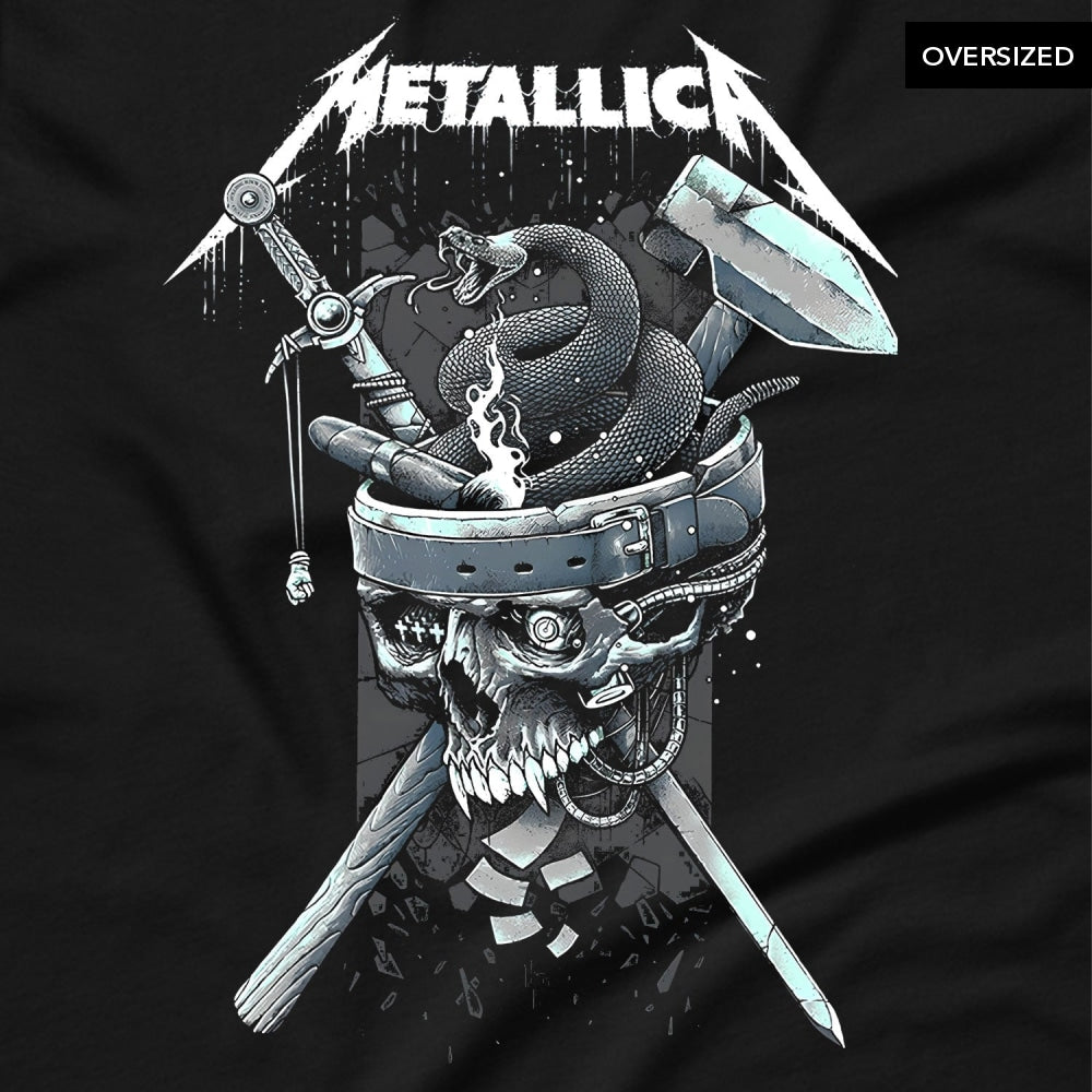 Metallica - History Oversized T-Shirt T-Shirts