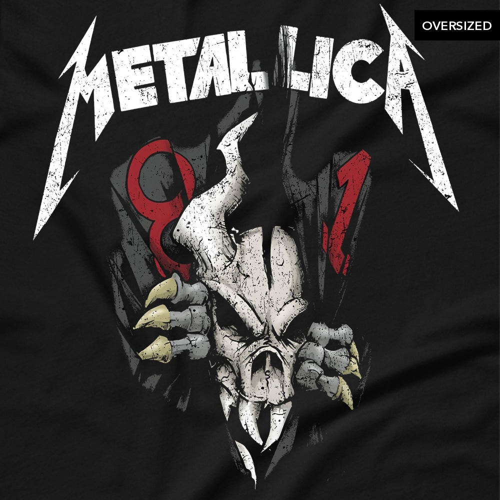 Metallica - Rippar Oversized T-Shirt T-Shirts