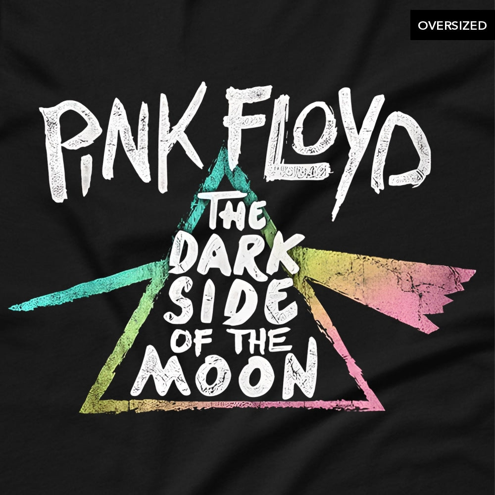 Pink Floyd - Dark Side Festical Oversized T-Shirt T-Shirts