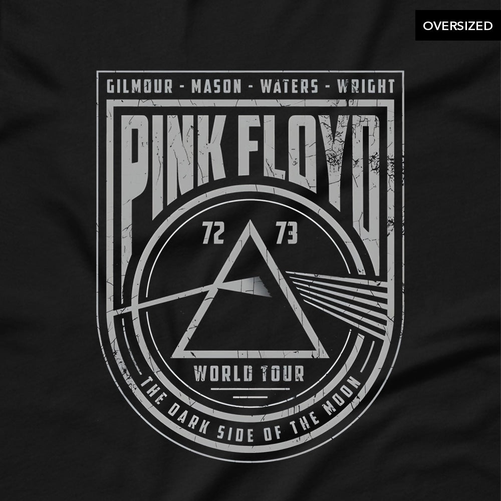 Pink Floyd - 72- 73 World Tour Oversized T-Shirt T-Shirts