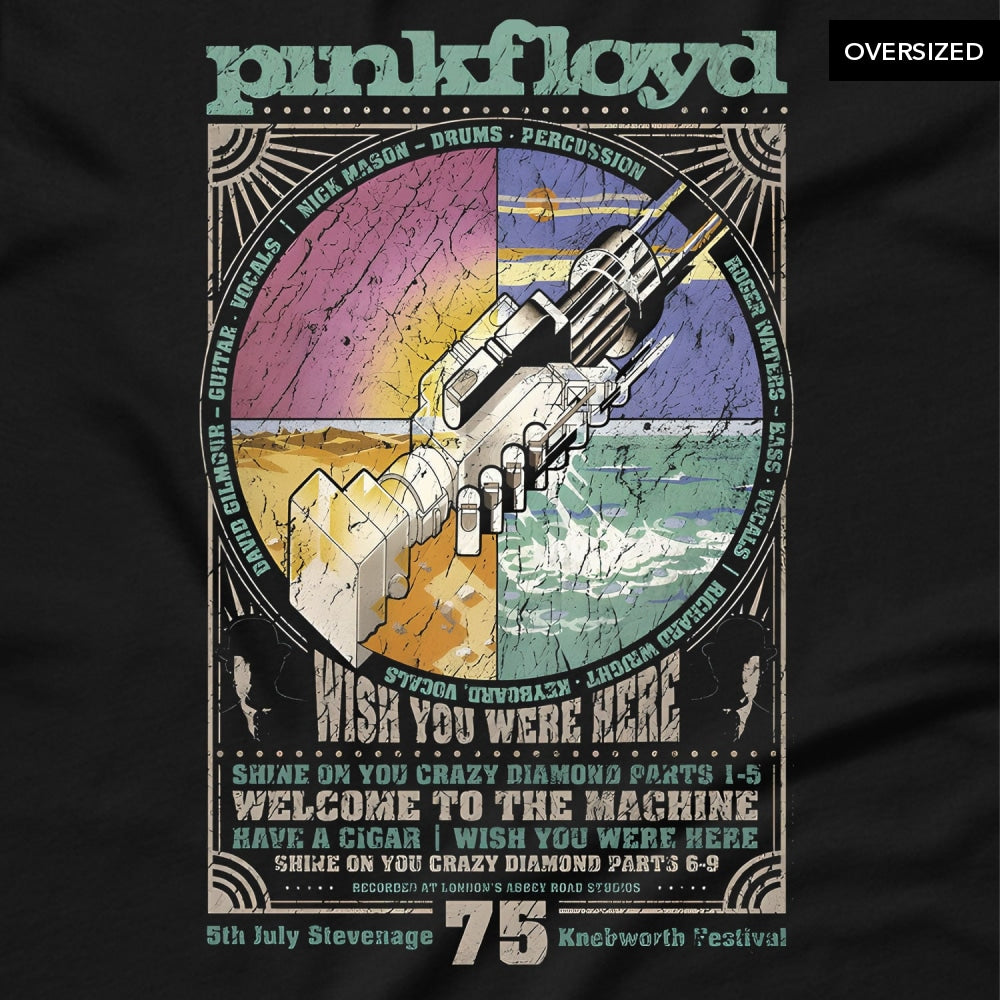 Pink Floyd - Wish Oversized T-Shirt T-Shirts