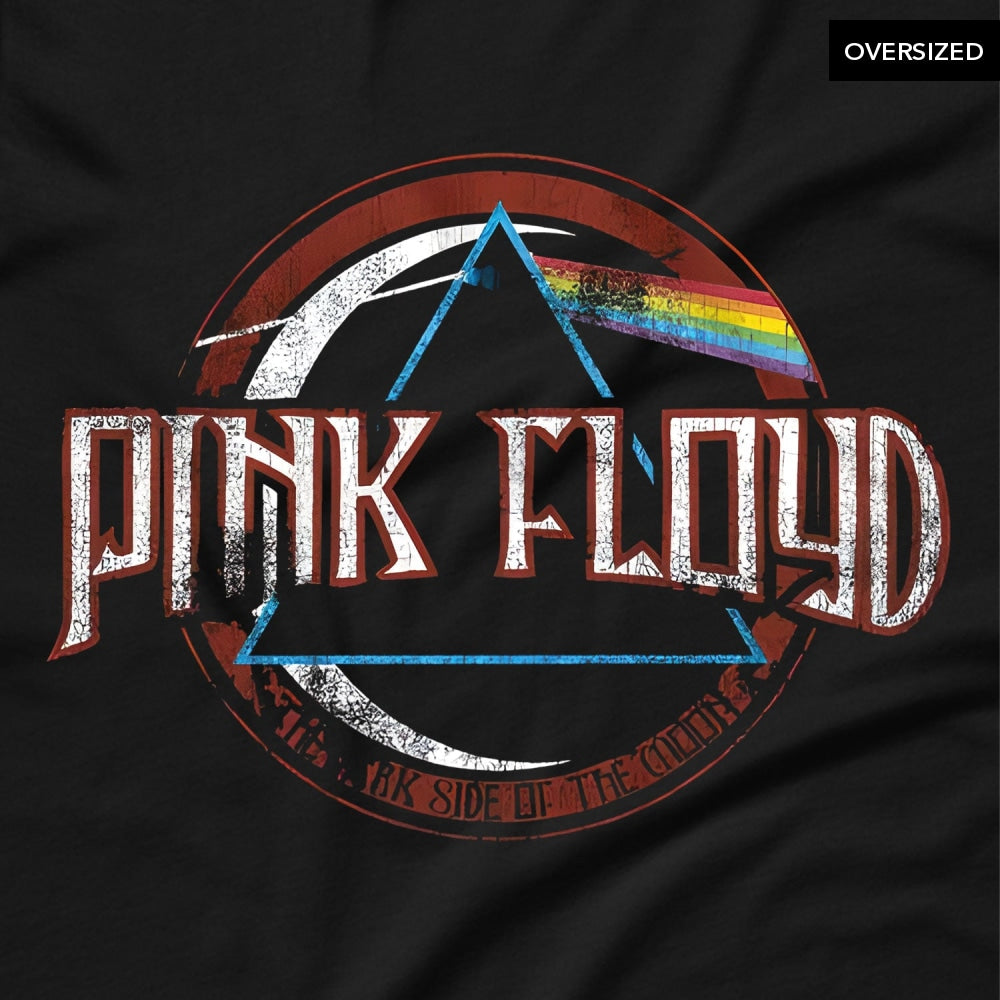 Pink Floyd - The Dark Side Oversized T-Shirt T-Shirts
