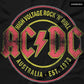 Ac Dc - Australia Est 1973 Oversized T-Shirt T-Shirts