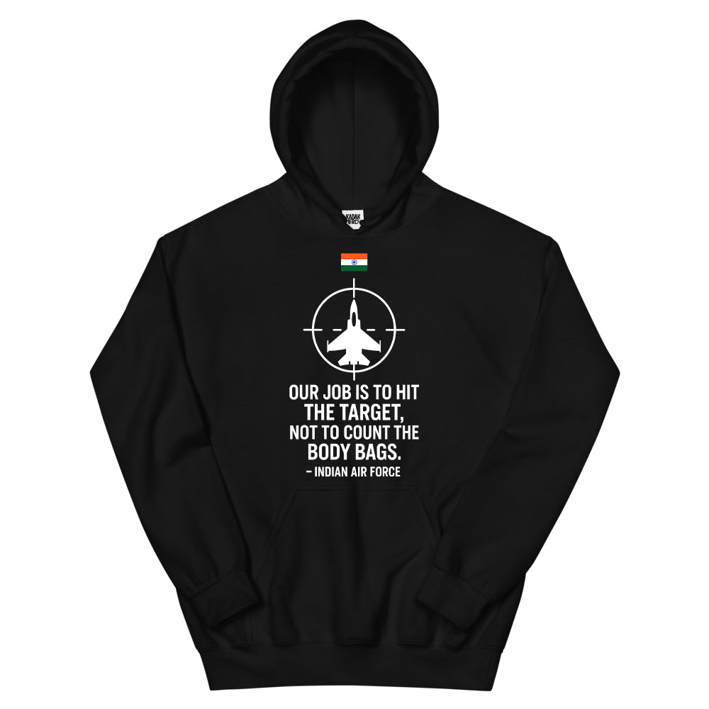Indian Airforce - We Don't Count The Body Bags Hoodie