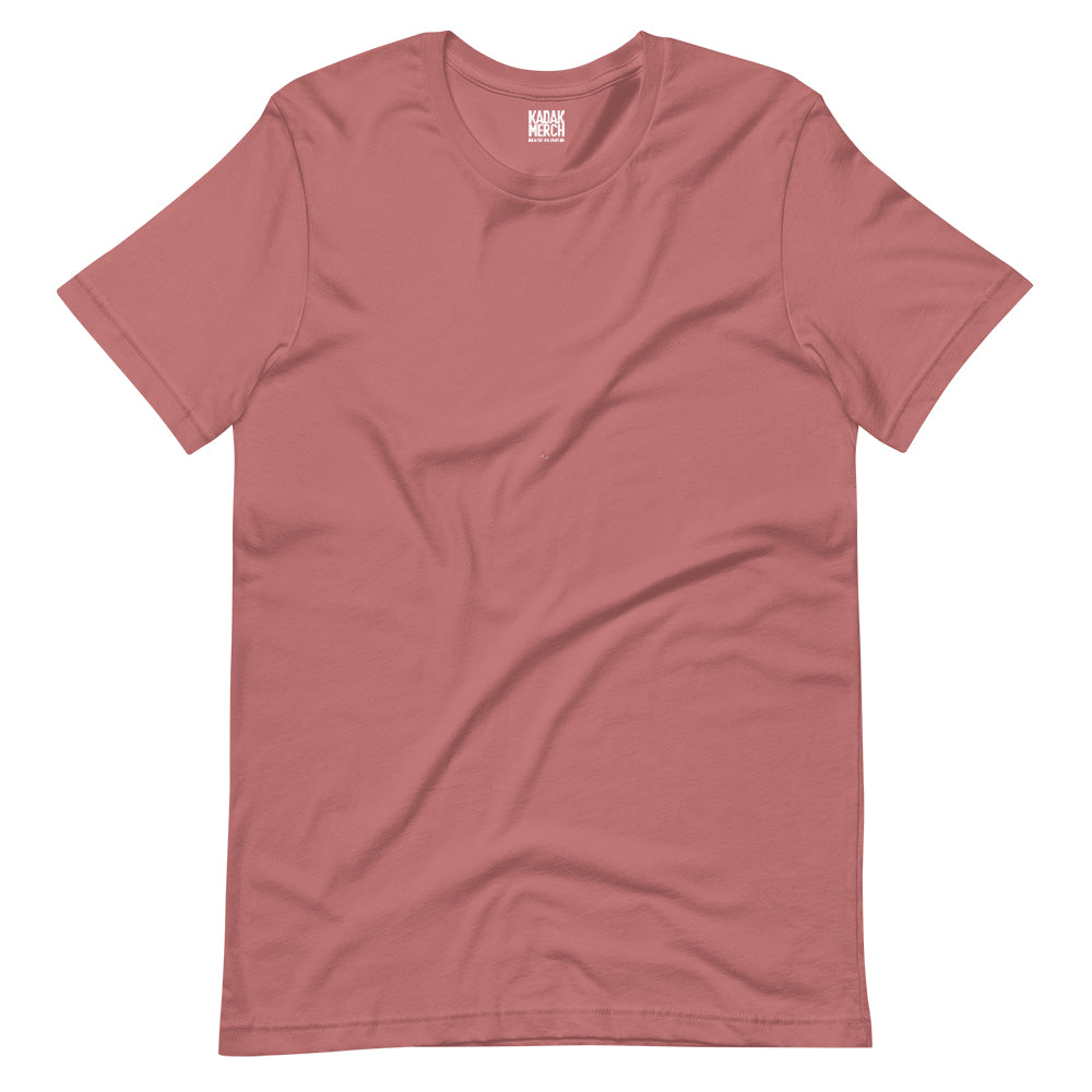 100% Cotton Basics T-Shirt - Mauve