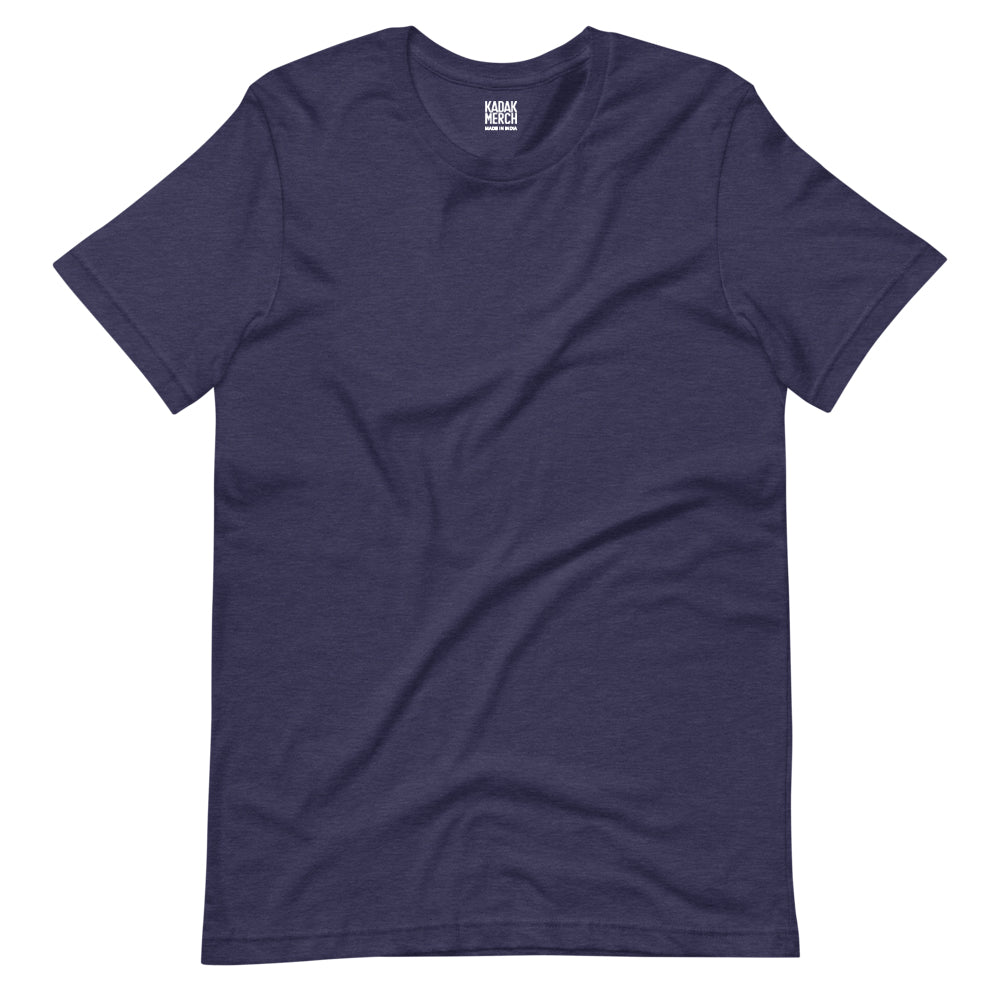 100% Cotton Basics T-Shirt - Navy Heather