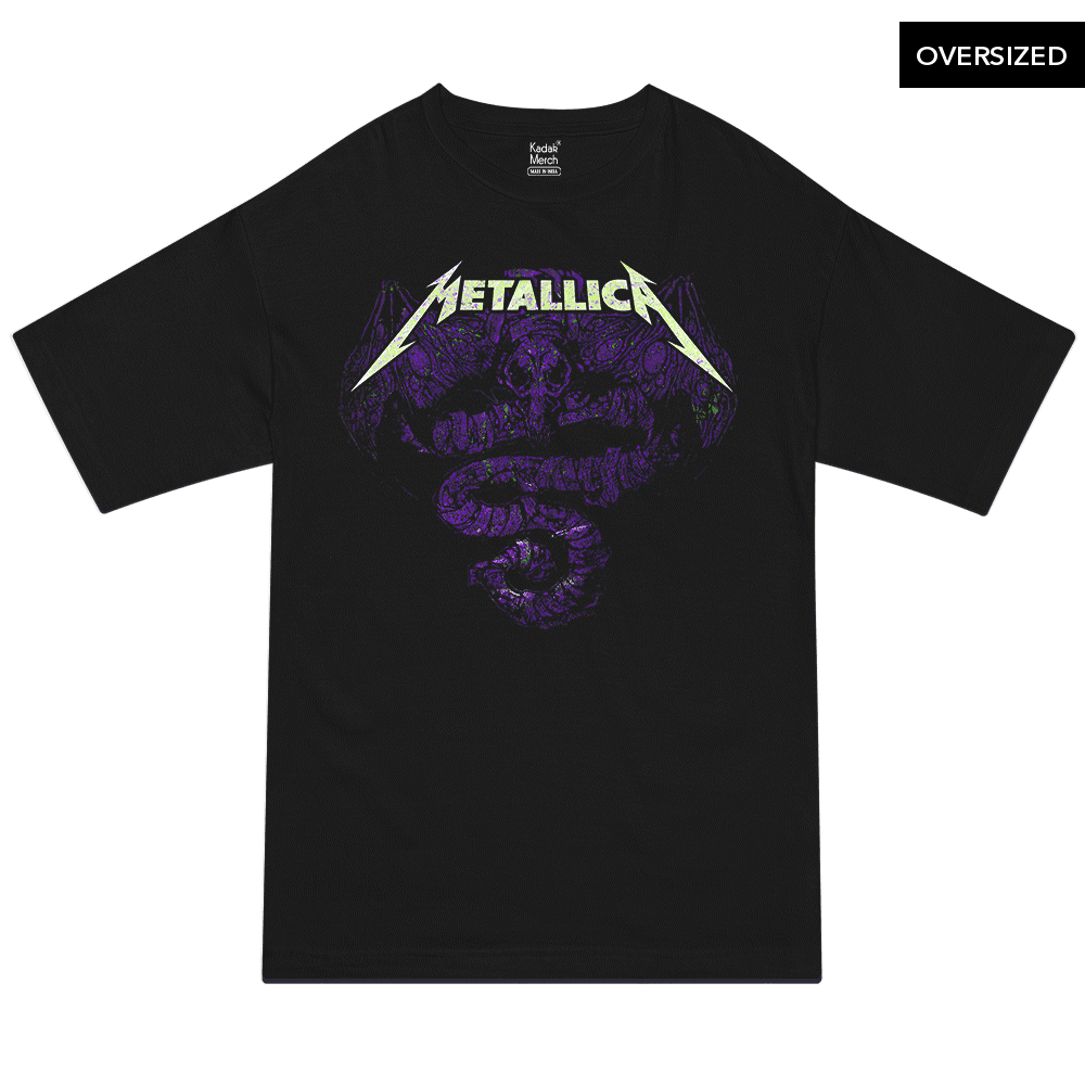 Metallica - Roam Oversized T-Shirt S / Black T-Shirts