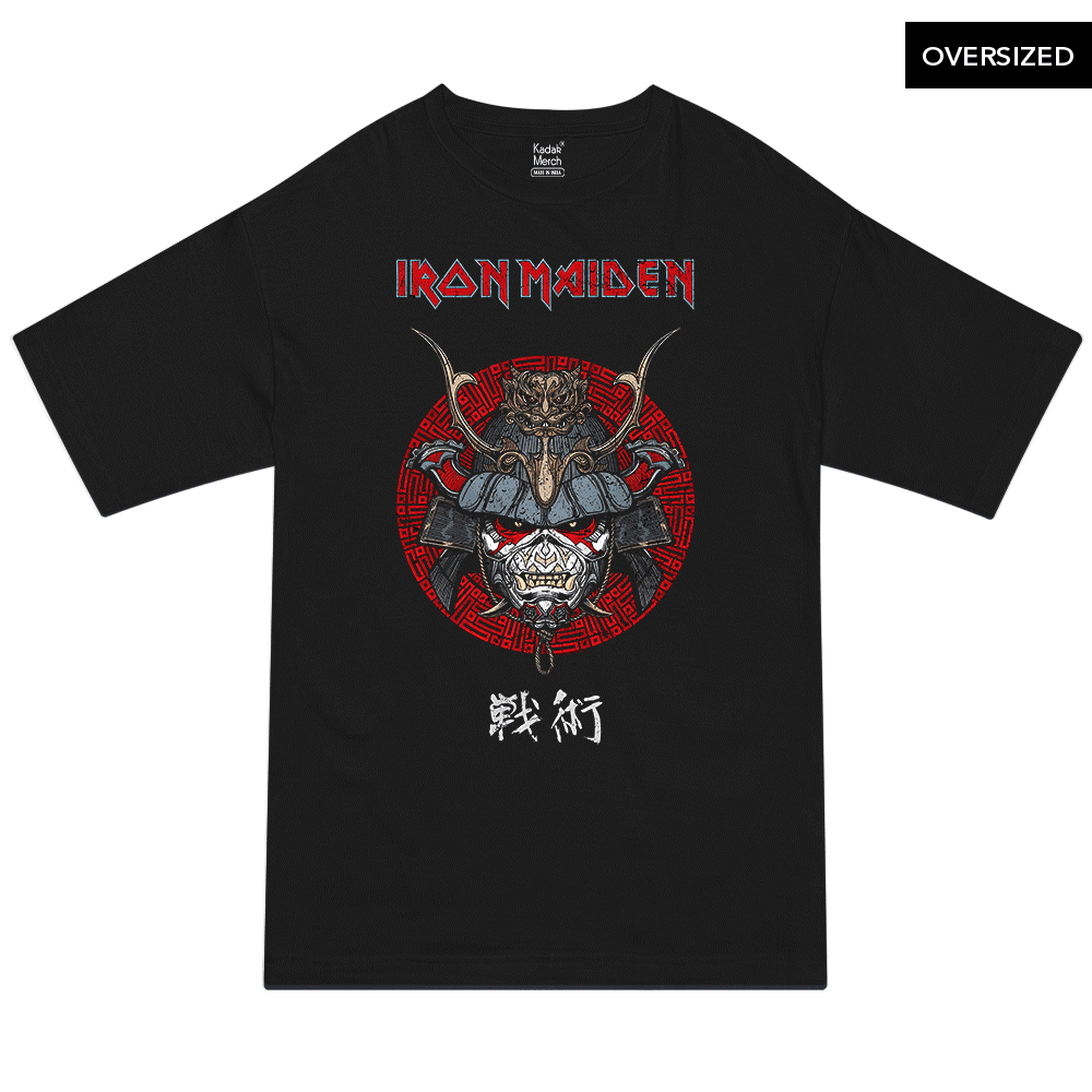 Iron Maiden - Senjutsu Oversized T-Shirt – KadakMerch