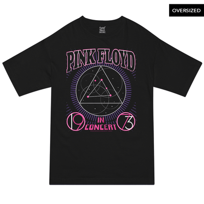 Pink Floyd - Triangulum Oversized T-Shirt S / Black T-Shirts