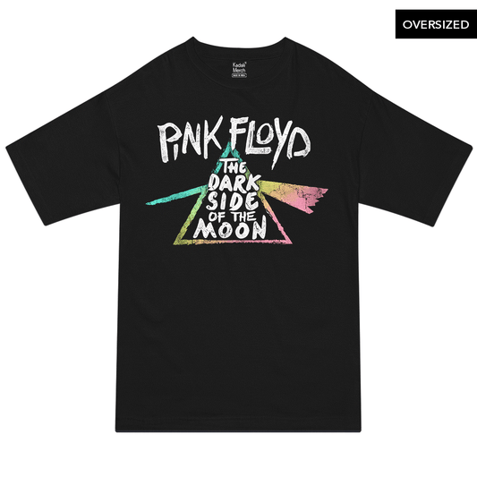 Pink Floyd - Dark Side Festical Oversized T-Shirt S / Black T-Shirts