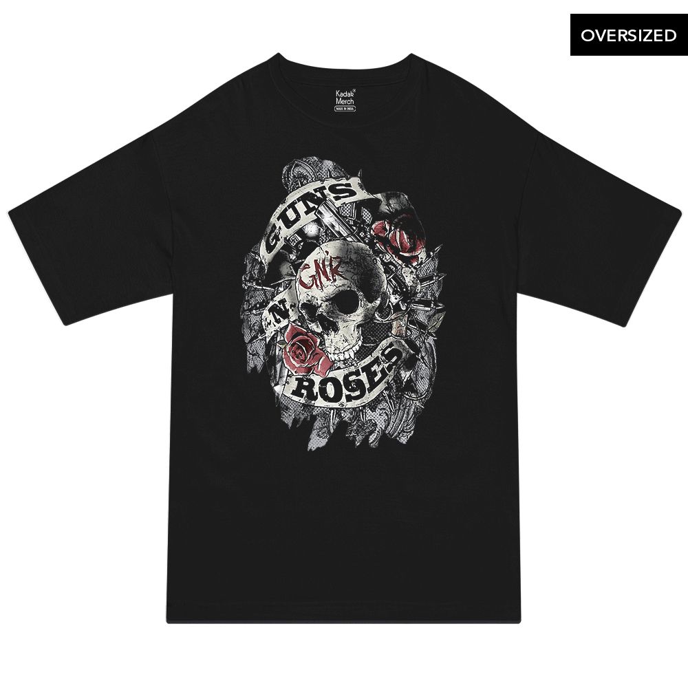 Guns N' Roses Top Hat T shirt zwart XXL Katoen Band merch, Bands Guns N' Roses Top Hat T shirt zwart XXL Katoen Band merch, Bands